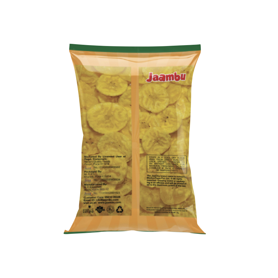 Kerala Banana Chips - Simply Salted (in Coconut Oil) 210 g - Image 3