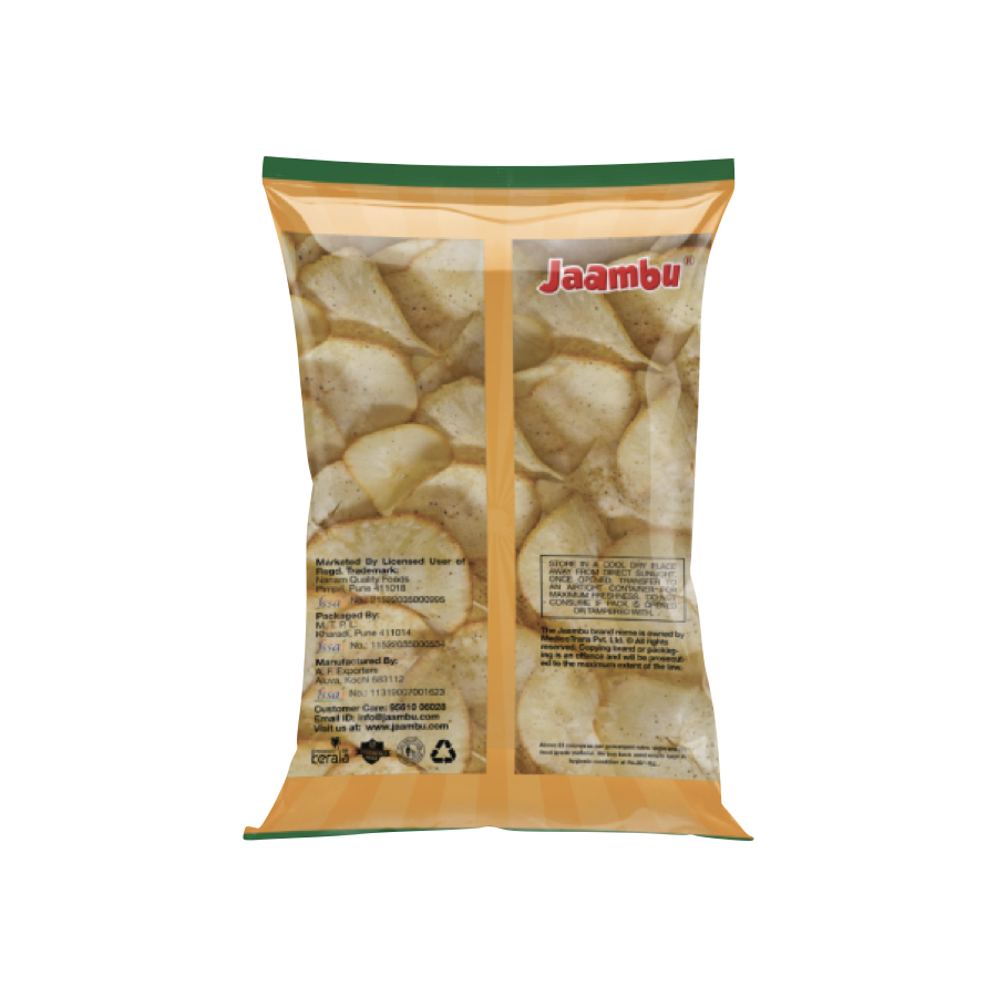 Kerala Tapioca Chips - Black Pepper 90 g - Image 3