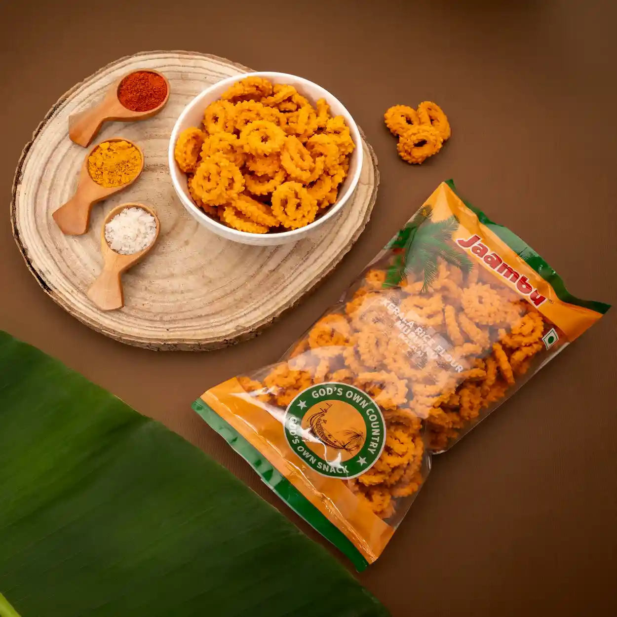 Murukku Masala S1 Kerala Rice Flour Murukku, Masala Flavour - Image 1